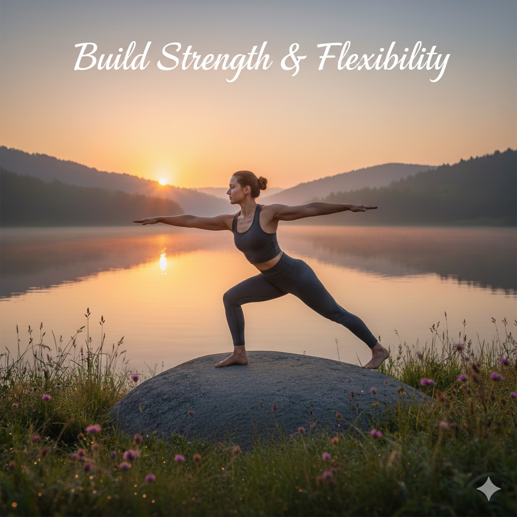 Build strength with yoga