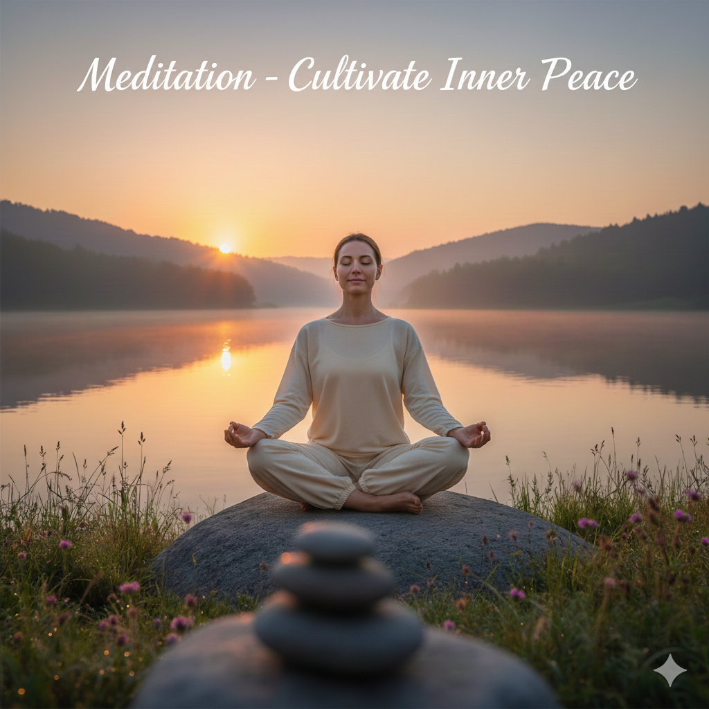 Meditation with yoga